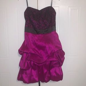 Torrid classic pinkish and black dress